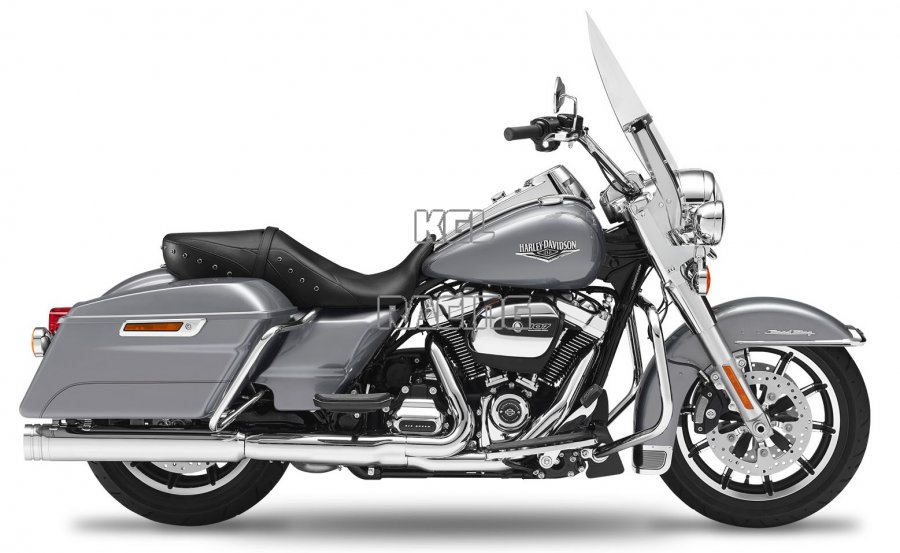 Kesstech for Harley Davidson Street Glide ST 117 2022-2023 - slip-on set FL-Double Chroom - Click Image to Close