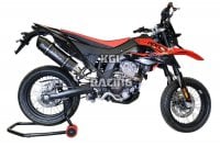 GPR for Aprilia Sx 125 Euro4 2018 - 2020 Homologated with catalyst Slip-on - Furore Evo4 Poppy