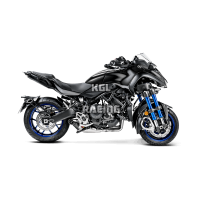 Akrapovic voor YAMAHA Niken 2019-2020 Compleet Systeem Titanium / gekeurd