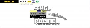 Arrow voor Benelli 752 S 2019-2020 - Nichrom Pro-Race demper