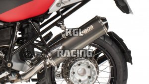 BOS silencer BMW R 1200 RT/ST 2005->>2009 - BOS oval 120CS Carbon Steel
