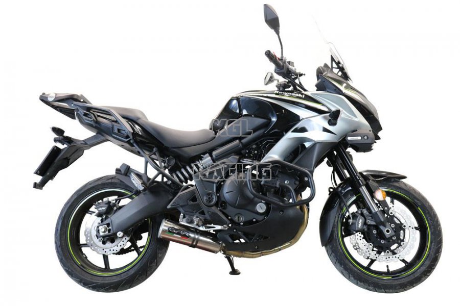GPR for Kawasaki Versys 650 2015/16 Euro3 - Homologated with catalyst Full Line - M3 Titanium Natural - Click Image to Close
