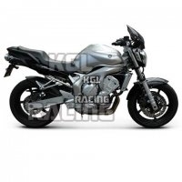 TERMIGNONI SLIP ON pour Yamaha FAZER 600 04->12 ROND -TITANE/TITANE