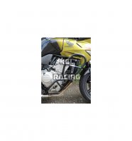RD MOTO protection chute Honda CBF600 / N / S (lower + upper frames) 2008-2012 - noir matt