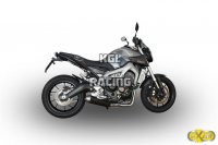 EXAN FULL SYSTEM YAMAHA MT-09 '14- CONICO NX CAP - STAINLESS STEEL BLACK