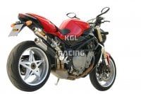 MIVV SILENCERS MV AGUSTA BRUTALE 910 2004 -> - X-cone INOX