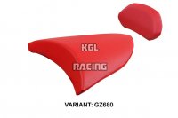 Seat cover compatible Ducati X Diavel 2016 - 2024 - model Safa - NO LOGO - Red