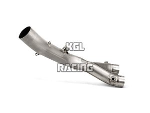 Akrapovic for Yamaha YZF-R1 2015-2019 - Slip-On Track day Link pipe/Collector (Titanium)