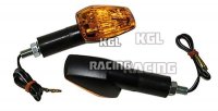 Indicator IMOLA 1, black, long, E-mark, pair