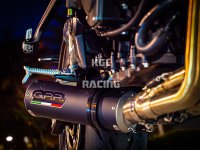 GPR voor Triumph Tiger Sport 660 2022/2023 Euro5 - Gekeurde met katalisator Volledige uitlaat - M3 Black Titanium