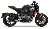 IXRACE for TRIUMPH TRIDENT 660 21-22 (L101 L101R) - Full exhaust System MK2 SERIES BLACK