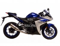LEOVINCE pour YAMAHA YZF-R25/MT-25/YZF-R3/MT-03 - LV ONE EVO system complet STAINLESS STEEL