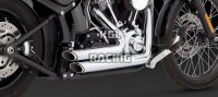 Vance & Hines Harley Davidson Softail '12-'14 - FULL SYSTEM SHORTSHOTS STAGGERED