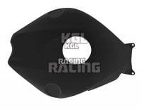 Fuel tank cover for CBR 1000 RR, 08-09, SC59, unpainted ABS, black. The fairing is made of high-quality ABS and has got all moun