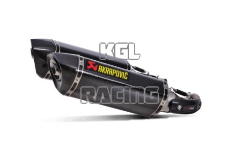 Akrapovic pour Ducati Monster 696 2008-2014 - Slip-On Line (Carbon) - Cliquez sur l'image pour la fermer
