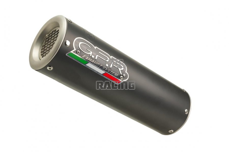GPR for Cf Moto 650 MT 2019/2020 e4 - Homologated silencer with catalyst M3 Black Titanium - Click Image to Close
