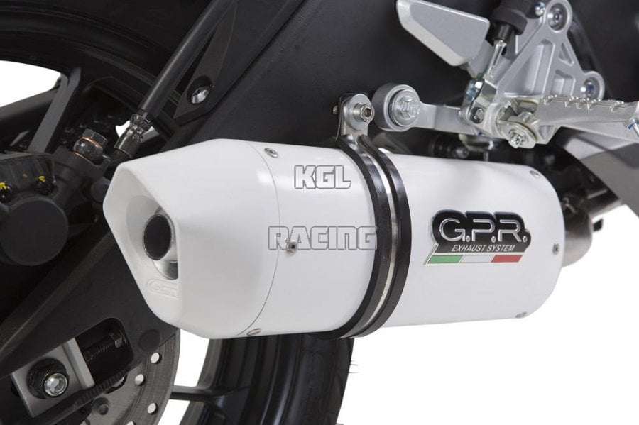 GPR pour Yamaha Mt 125 2014/16 - Homologer Slip-on - Albus Ceramic - Cliquez sur l'image pour la fermer