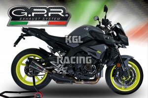 GPR for Yamaha Mt-10 / Fj-10 2016/20 Euro4 - Homologated Slip-on - GP Evo4 Poppy