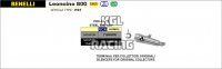 Arrow voor Benelli Leoncino 800 2022- - Pro-Race Nichrom Dark demper