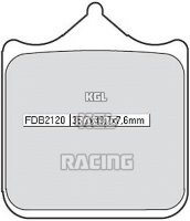 Ferodo Plaquette de frein KTM 990 Supermoto T 2010-2010 - Avant - FDB 2120 RACE SinterGrip Avant XRAC