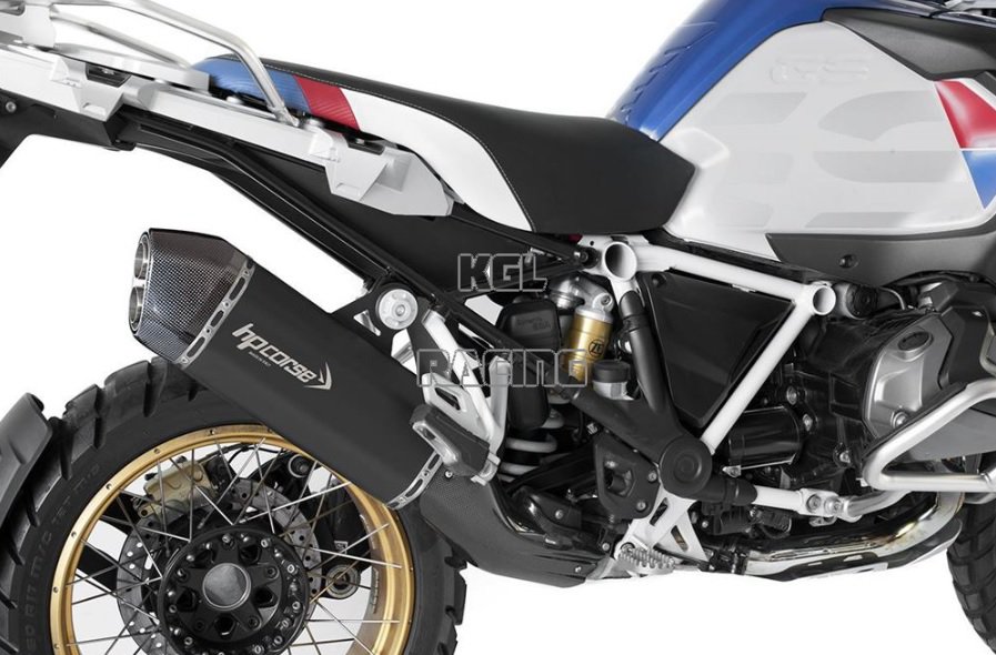 HP CORSE for BMW R1250GS/ ADV '19-> - Silencer SPS CARBON SHORT BLACK - Click Image to Close