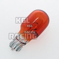 Plug bulb 12V/18W, amber, for sidelights