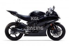 Two Brothers Slip-on Yamaha R6 '06-'12 Black Series Carbon