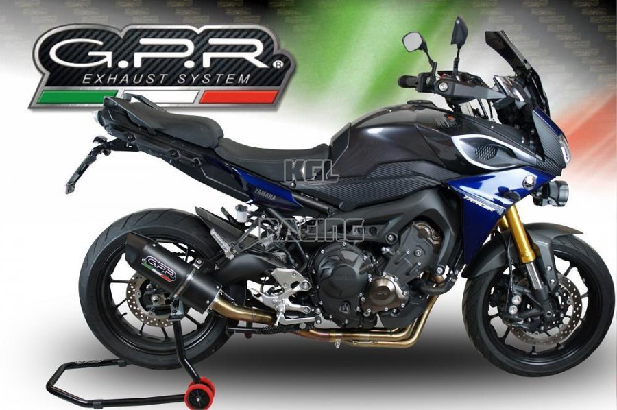 GPR for Yamaha Mt-09 Tracer Fj-09 Tr 2017/20 Euro4 - Homologated with catalyst Full Line - Furore Evo4 Nero - Click Image to Close