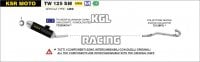 Arrow pour KSR Moto TW 125 SM 2017-2020 - Collecteur Racing
