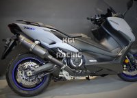 Endy echappement complet pour YAMAHA T-MAX 560 i.e. '20 - XR-3.1 BLACK END CAP CARBON Endy echappement complet pour YAMAHA T-MAX 560 i.e. '20 - XR-3.1 BLACK END CAP CARBON
