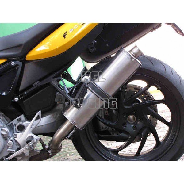 KGL Racing silencer BMW F 800 S / ST '06->> - OVALE TITANIUM - Click Image to Close