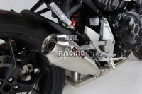 TAKKONI Full System for Yamaha MT-09, XSR 900, 16- konisch silver