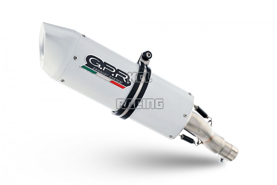 GPR for Honda Cb 400 X 2013/2015 - Homologated Slip-on silencer - Albus Ceramic - Click Image to Close