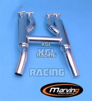 MARVING Connection pipes YAMAHA XJ 650 - Chromium