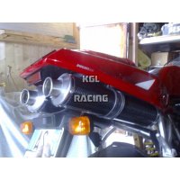 KGL Racing silencers DUCATI 748-916-996 - OVALE CARBON