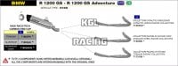 Arrow voor BMW R 1200 GS / Adventure 2013-2016 - Katalytisch gehomologeerde collectorkit