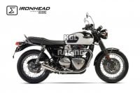 IXIL silencieux Triumph Bonneville T120, 16->> - IXIL IRONHEAD