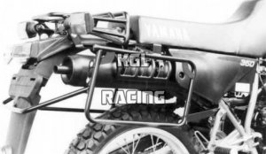 Support coffre Hepco&Becker - Yamaha XT 350 - montage permantent noir