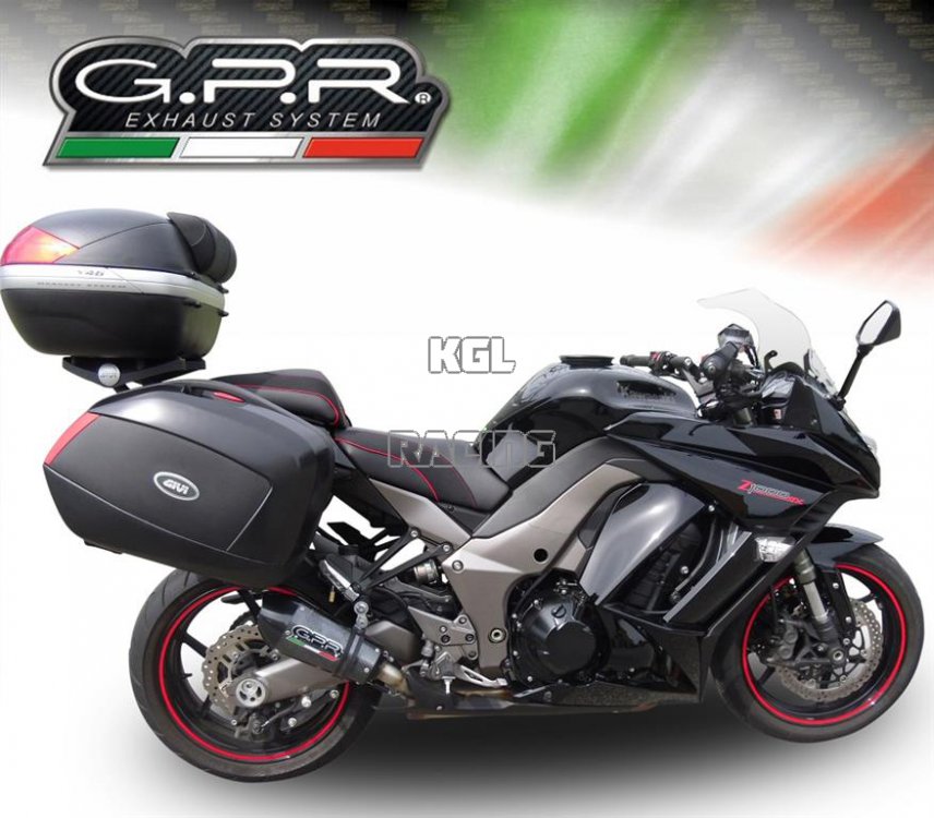GPR for Kawasaki Z 1000 2010/13 - Homologated Double Slip-on - Gpe Ann. Poppy - Click Image to Close