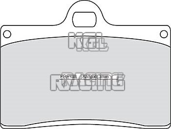 Ferodo Brake pads Laverda Ghost 650 1996-1997 - Front - FRP 408 SinterGrip Front ST - Click Image to Close