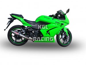 GPR for Kawasaki Ninja 250 R 2007/14 - Homologated with catalyst Slip-on - Deeptone Inox