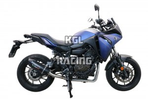 GPR for Yamaha Tracer 700 2017/19 Euro4 - Homologated with catalyst Full Line - Furore Evo4 Nero