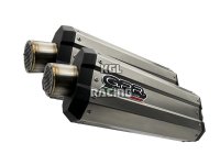 GPR pour BMW K 1600 Gt 2010/2016 Homologer Double Silencieux - DUNE Titanium