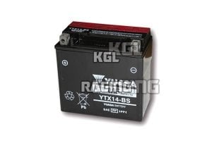 YUASA battery YTX 14-BS maintenance free