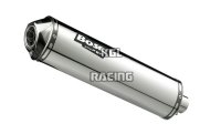 BOS silencer SUZUKI GSF 600 Bandit 1996->>2004 - BOS oval 110S Stainless steel polished