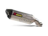 Akrapovic voor Kawasaki Z900 (A2) 2020-2021 - Slip-On Line (Titanium)