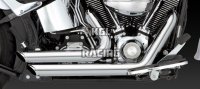 Vance & Hines Harley Davidson Softail '86-'11 - FULL SYSTEM SHORTSHOTS STAGGERED