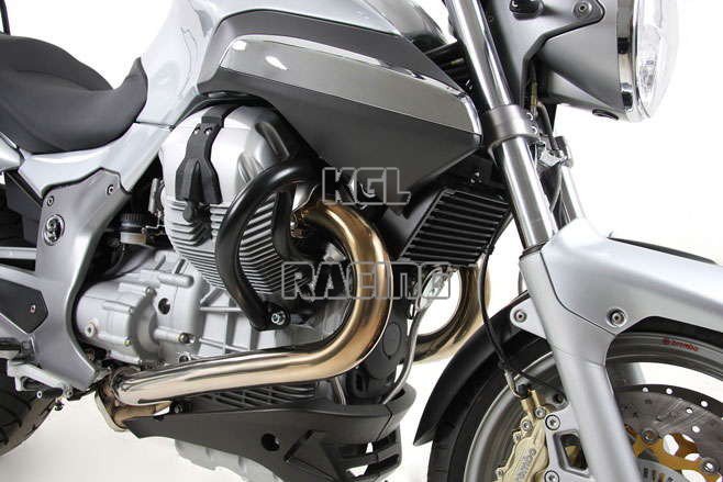 Crash protection Moto Guzzi BREVA 850 '06-> - black - Click Image to Close