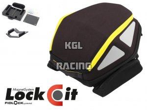 Hepco&Becker sac Lock-it - Rear bag Royster noir/jaune