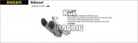Arrow for Ducati XDIAVEL 2016-2020 - Pro-Race titanium silencers kit